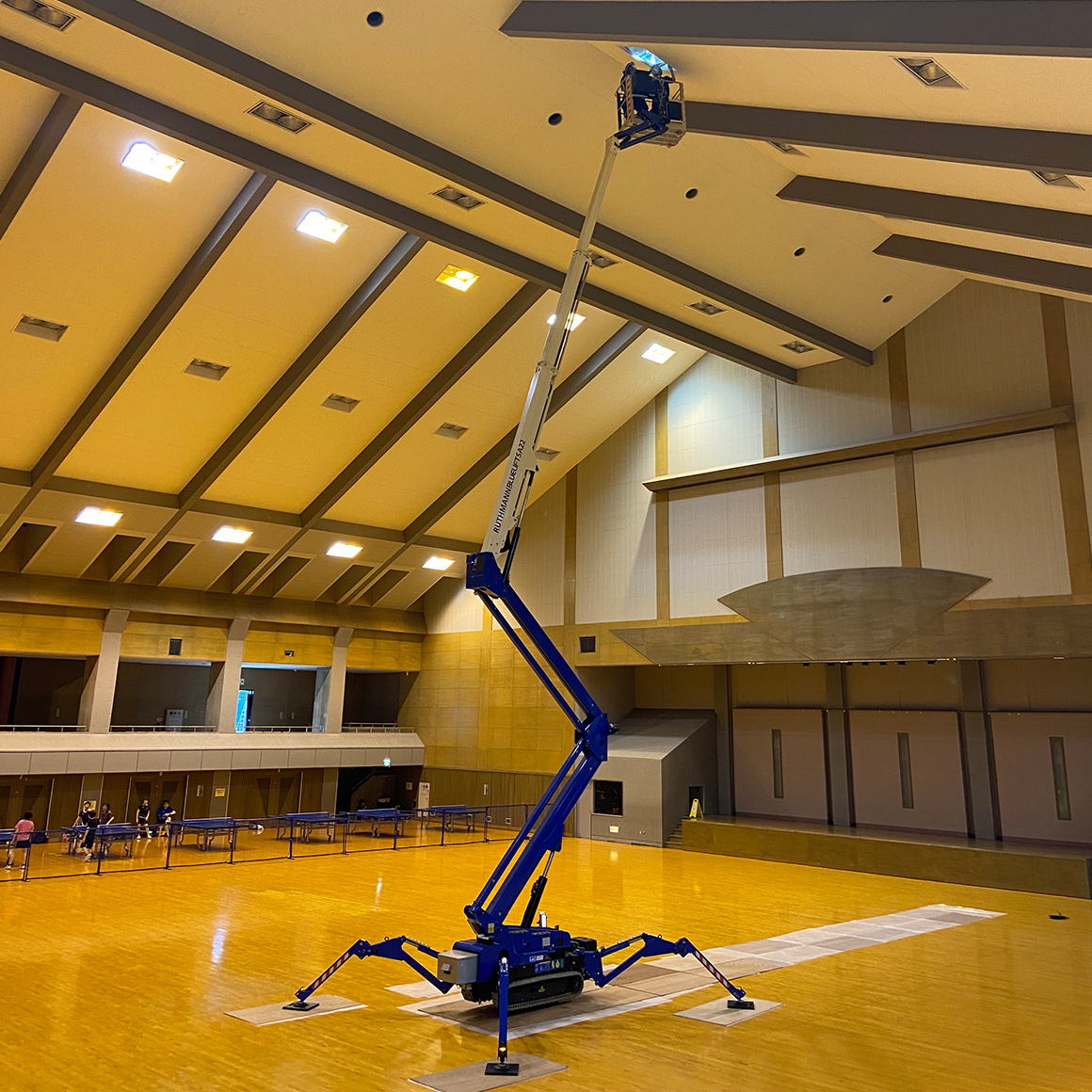 22ｍ級スパイダーリフト BLUELUFT SA22
